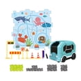 thumbnail image 3 of Juego de rompecabezas de carrito eléctrico para armar uno mismo con vehículos para niños de 3 años 4 piezas tema marino, 3 of 9