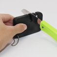 thumbnail image 3 of Afilador de cuchillos multifunción para caza, afilador de peces, herramienta de bolsillo, miniafilador para exteriores, lima de uñas, campamento, 3 of 5