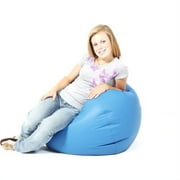 Classic Vinyl Bean Bag, Blue Morpho