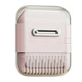 thumbnail image 2 of Six In One Trimmer Hair Clipper, Adjustable Multifunctional Hair Cutting Comb, Manual  Trimmer Comb for Girls Women,Pink, 2 of 7
