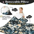 thumbnail image 3 of Pioneer Flower Floral Print Pattern Toddler Nap Mats for Kids Preschool,Sleeping Mat Bag or Kids,Toddler Sleeping Bag,Toddler Nap Mat or Daycare, 3 of 6