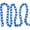 Blue, variant on 2006 5ft Medium Blue Plastic Bird Toy Chain Mandarin Bird Toys by M&M