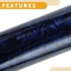 thumbnail image 5 of Envoltura de Carrocería Protectora de Fibra de Carbono Azul Brillante Única 59.1ftx11.8ft Cubierta de Vinilo Interior Exterior 5.5mil PET 1 Pc Universal, 5 of 7