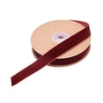 thumbnail image 4 of yotijay 4xVelvet Ribbon with Spool for Gift Wrapping Decoration Art Crafts Anniversary Dark Red, 4 of 9