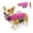 Hot Pink, variant on Dog Life Jacket, Dog Inflatable Lifesaver Swimsuit with Flotation & Rescue Handle, Dog Shark Life Jackets for Boating Surfing Swimming Safety, Float Vest for Small Medium Large Dog Orange M