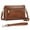 9902-Light brown, variant on Crossbody Bags for Women Small Genuine Leather Shoulder Purse Cross Body Bag with Adjustable Strap & Top Zipper