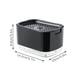 thumbnail image 2 of Dispensador de jabón para platos de presión, dispensadores de jabón al por mayor para cajas de empaque de detergente - Negro, 2 of 4