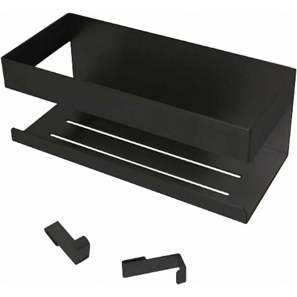 Innovador organizador de ducha, de acero inoxidable, que se instala sin necesidad de taladrar, material duradero para una mayor durabilidad, diseño multiusos ideal para varias habitaciones