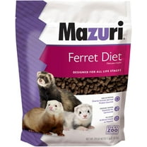 Mazuri Ferret Diet, Nutritionally Complete Food for Ferrets, 5 lbs