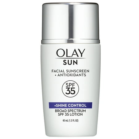 Olay Sun Face Sunscreen + Shine Control, SPF 35, 1.3 fl