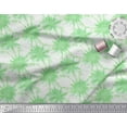 thumbnail image 3 of Soimoi Green Cotton Poplin Fabric Sparkle Tie-Dye Printed Fabric 1 Yard 42 Inch Wide, 3 of 3