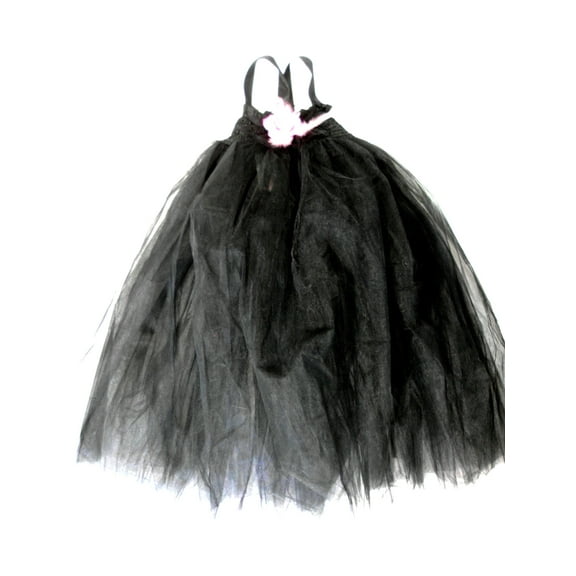 Wenchoice Girl'S Black Sheer Fairy Long Dress M(3T-4T)