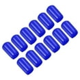 thumbnail image 1 of Unique Bargains 10mm Rubber Pool Tip Cover Pool Cue Stick Tip Protector for Billiard Club Snooker Head Guard, Blue, 12 Pack, 1 of 5