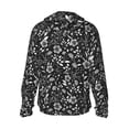 thumbnail image 3 of Kdxio Daisies Flowers Print Women Men Sun Protection UPF 50+ Jackets Zip Up Long Sleeve Hoodie Hiking Lightweight with Pockets, 3 of 8