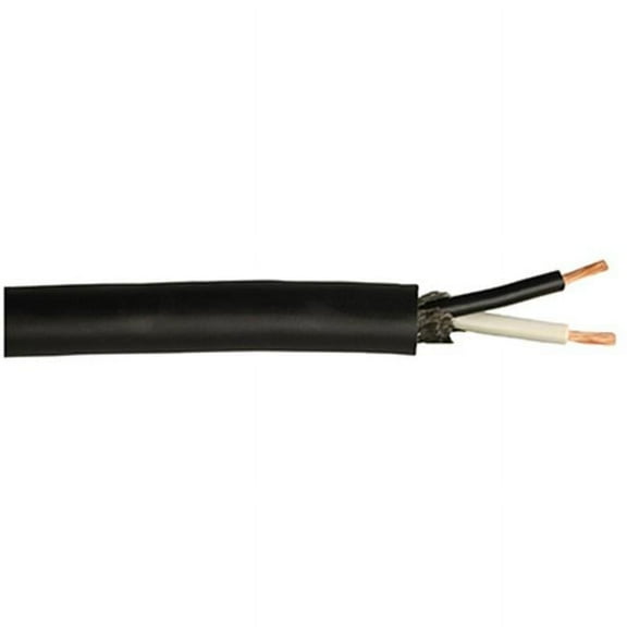 Coleman Cable 23429-64-08 250 ft. 10 By 4 Oil Resistant Black Service Cord