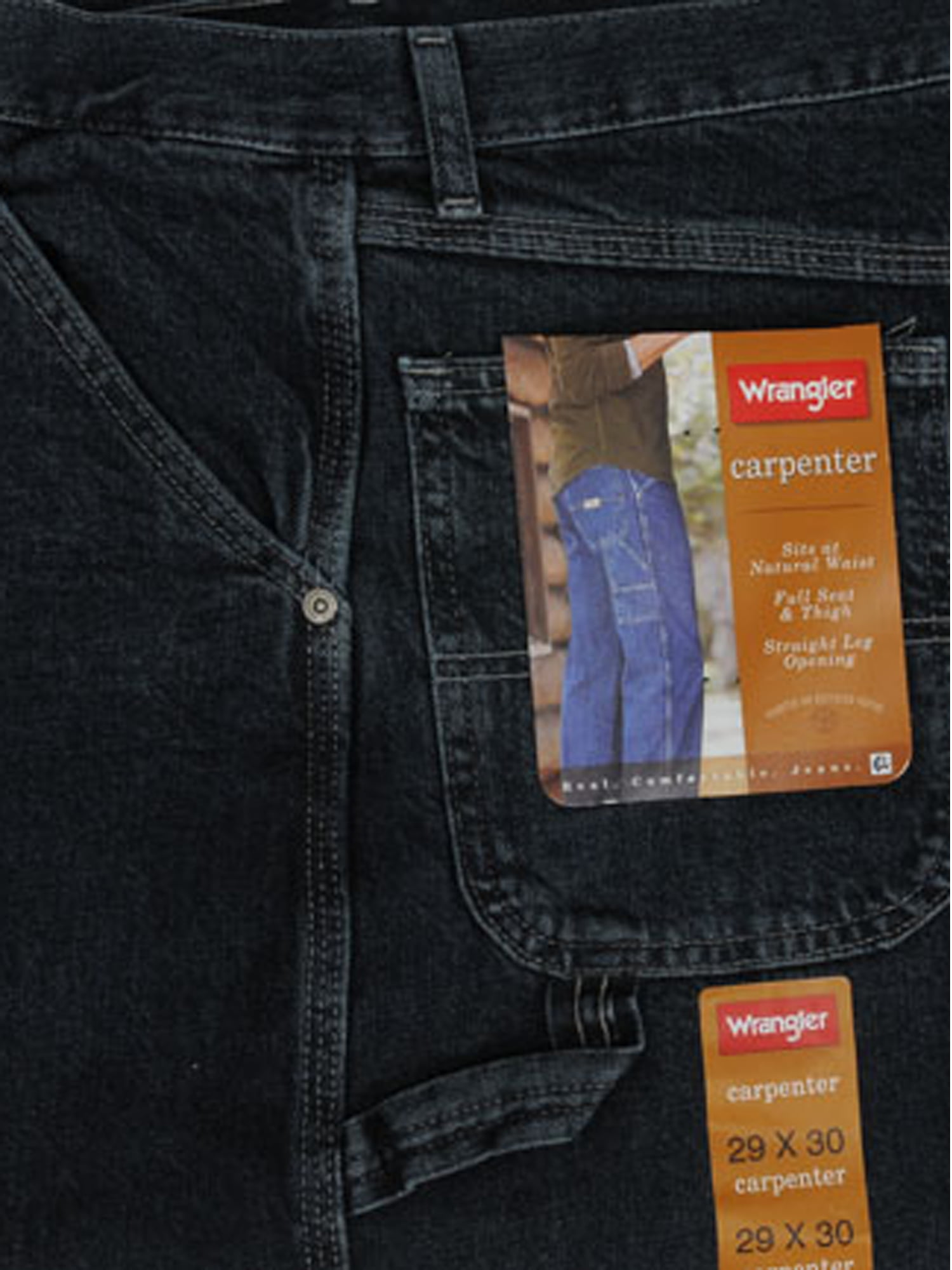 Wrangler Men's Straight Leg Carpenter Jeans 