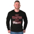 thumbnail image 5 of Every Donation Helps Vampire Blood Long Sleeve TShirt Men Women Brisco Brands S, 5 of 6