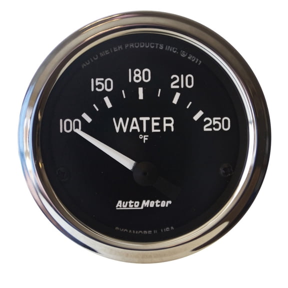Auto Meter 201015 Cobra Electric Water Temperature Gauge
