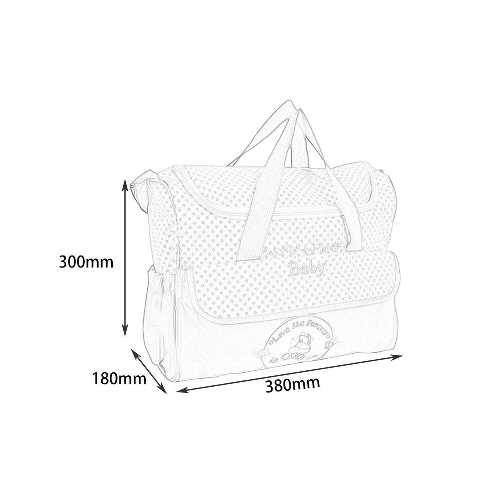 reusable nappy changing bag