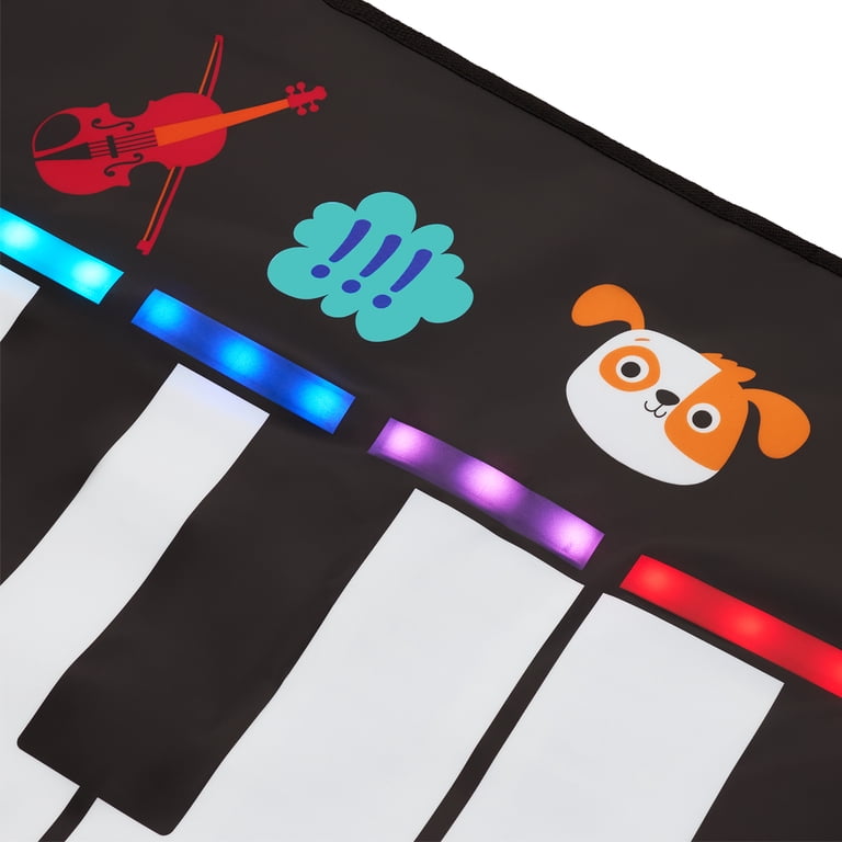 Battat Melody Moves Piano Playmat, Light-Up Keys photo 7