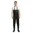 thumbnail image 1 of Generic Black PVC Fishing Wader, Size 43, Durable Waterproof Boots for Outdoor Activities, 1 of 7