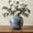 Gray+white-6.5 in X 6.1 in, variant on Rustic Distred Large Ceramic Vase 8.6 inch Terracotta Py Tall Decorative Vases Concrete Vases Clay Stone Antique Big Vase for Home Decor Round 8.6 in X 8 in