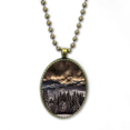 thumbnail image 1 of Pino blanco cielo luz de cielo oscuro Collar Colgante de cadena vintage Colección de joyas colgantes Unbranded M, 1 of 3
