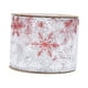 thumbnail image 5 of Cinta navideña Cinta navideña con borde de alambre Cintas navideñas duraderas Regalo Rojo, 5 of 9
