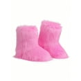 thumbnail image 5 of Womens Winter Snow Boots with Faux Fur Warm Fuzzy Flat Outdoor Footwear, 5 of 10