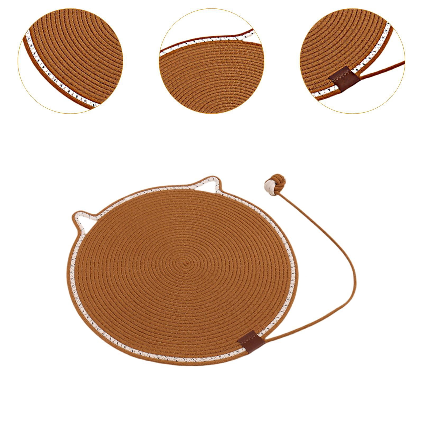 Bvdfgk Cat Scratch Mat Cat Scratch Pad Pet Supplies Grinding Claws Protecting Furniture Khaki
