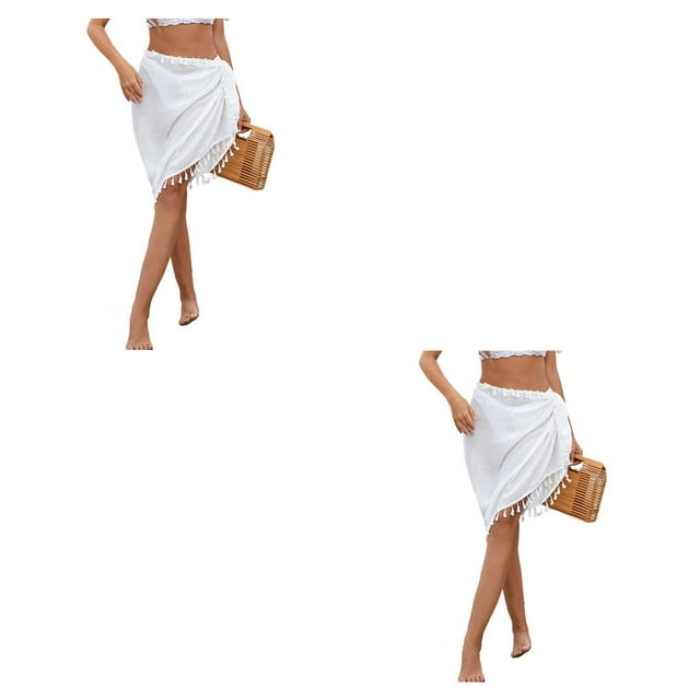 Minnieouse para niñas Faldas de playa de verano transpirables bohemias flexibles plegables Type5 NO5