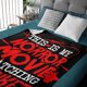 thumbnail image 3 of LHSHID Horror Movie Watching Blanket Blanket Gifts Fleece Picnic for Men Kids Summer Soft Throw Fuzzy Blankets for Couch House Travel 50x60in, 3 of 6