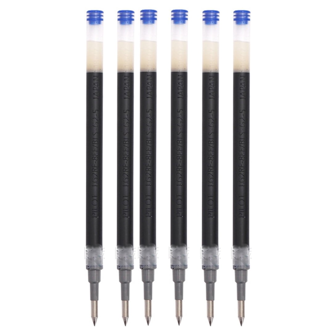 Gel Pen Refill Ink For PILOT FriXion 0.5mm Needle Tip BLS-G2-5 Rolling Ball Pens Black/Blue Ink