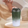 thumbnail image 1 of Taza aislada de acero inoxidable, vaso de café al vacío para viaje, hogar, interior y Verde BLESIY Taza con aislamiento, 1 of 8