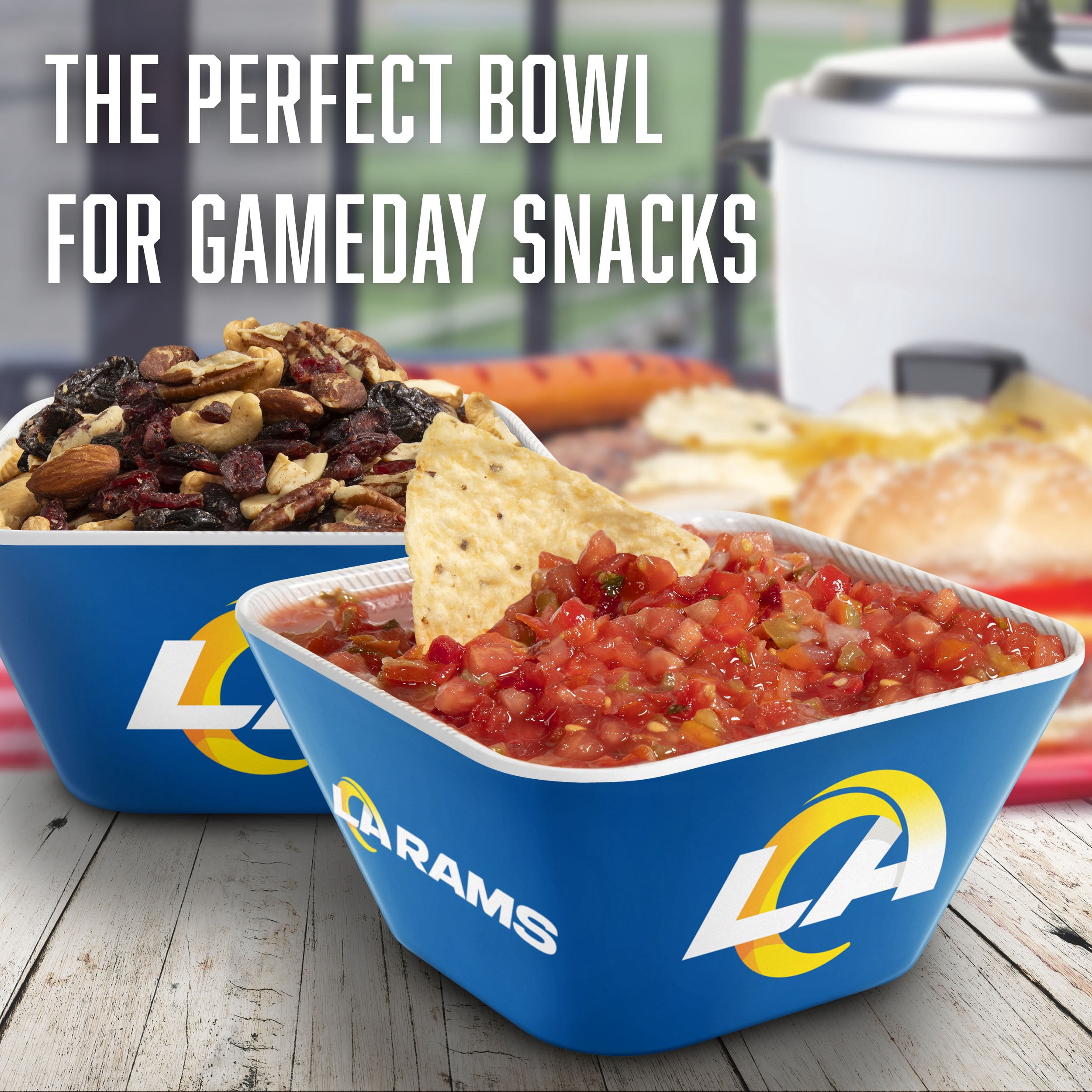 YouTheFan NFL Los Angeles Rams Small Snack Bowl
