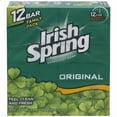 thumbnail image 1 of Irish Spring Original Clean Deodorant Bar Soap for Men, 104.8 g, 12 Pack, 12 Pack, 1 of 5
