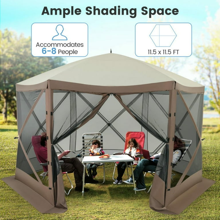 Kepooman Canopy Tent, Outdoor Tents for Parties,Pop-up Gazebo