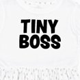 thumbnail image 4 of Inktastic Tiny Boss Girls Toddler Dress, 4 of 5