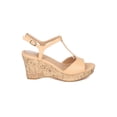thumbnail image 2 of New Women Mark Maddux Duncan-04 PU Open Toe T-Strap Platform Wedge Sandal, 2 of 5