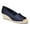 Navy Thai Silk, variant on Jasper Women's Wedge Sandals Color: Natural Thai Silk Size: 8