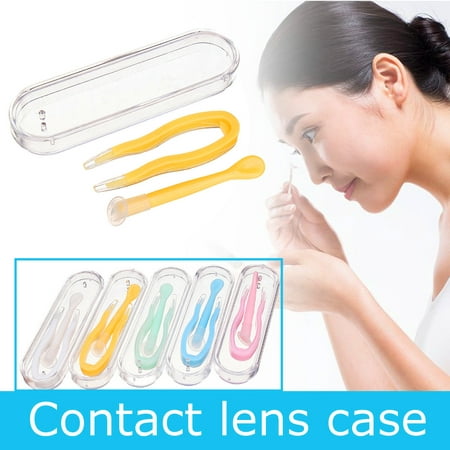 Contact Lens Remover Inserter Plunger Suction Cup Applicator Gripper Helper Kit