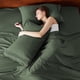 thumbnail image 4 of Juego de sábanas Bedsure GentleSoft Deep Pocket King, color verde oliva, 4 of 9