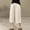 Beige, variant on ZZwxWA Summer Shorts Womens Cotton Linen Wide Leg Pants Casual Loose High Waisted Flowy Palazzo Trousers with Pockets S-5XL