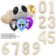 thumbnail image 3 of Juego de globos digitales de látex para decoración de fiesta de cumpleaños con temática de Halloween de Pesadilla antes de Navidad, regalo para baby shower para niños y niñas, 3 of 5