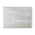 thumbnail image 3 of U R There Photography Bristol Road White II Rustic Farmhouse Tempered-Glass Cutting Board 11"x 15", 3 of 8