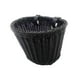 thumbnail image 5 of Cesta de mimbre para bicicleta Zulema Cesta de ciclismo manillar impermeable tejido a mano ajustable negro, 5 of 8