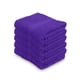 thumbnail image 1 of Toalla para Manos de Algodón Essentials I Paquete de 5 Toallas para Baño Color Morado, 1 of 5