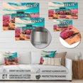 thumbnail image 4 of Designart "Roadside Memories Vintage Van III" Retro Car Metal Wall Decor, 4 of 5