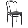 thumbnail image 1 of Siesta Exclusive ISP252-BLA Chaise Extérieure en Résine Victor, Noir, 1 of 7
