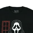 thumbnail image 3 of Ghost Face T-Shirt Men's Chibi Window Drip Short Sleeve Graphic Top, 3 of 4